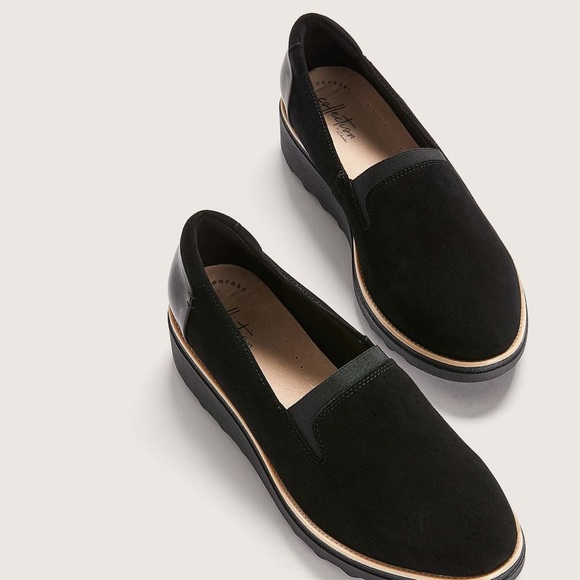 New Sharon Dolly Wide Wedge Casual Shoe - Clarks - Picture 8 of 16